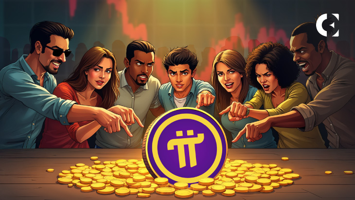 is pi network losing community trust as price sinks 30 in june